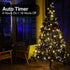 MASHANG Christmas Lights, Battery Operated 50 LED Mini String Lights with Timer for Indoor Outdoor Decor