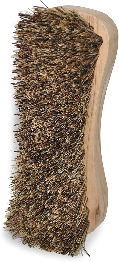 All-Natural Wooden Scrub Brush Set - Eco-Friendly Cleaning Products with Wooden Handle and Palmyra Bristle Brush, Set
