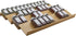 Angimio Bamboo Spice Rack Drawer Organizer - 8 Pieces Set- 11" Wide Per