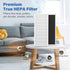 Upgraded 04383 True HEPA Replacement Filter for Hamilton Beach TrueAir 04383 04384 04385 04386 Air Purifier, 2 Pack