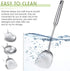Patelai 3 Pcs Wok Utensils Set: 15in Spatula, Ladle, 304 Stainless Steel, All Metal for Cooking