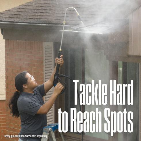 Westinghouse Outdoor Power Equipment 13” Pressure Washer Gutter Cleaner Wand, 3600 Max PSI