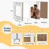 Wooden Photo Frame with Iron Stand, Anniversary Wedding Gifts for Mr And Mrs Couples, Home Table Decoration (4x6"