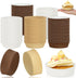 Uiifan 150 Pack Disposable Round Cupcake Liners, Paper Baking Cups for Snacks and Cakes