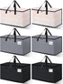 Heavy Duty Moving Bags - Extra Large Packing Bags and Storage Totes, Collapsible and Foldable for Moving and Storage,