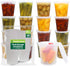 Freshware Food Storage Containers, 24 oz Plastic Deli Containers with Lids, 48 Count BPA Free Meal Prep Set