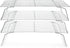 Fox Run 4698 Stackable Cooling Rack Set, Chrome, 3-Piece