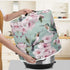 Hummingbird Light Pink Peach Blossom Rice Cooker Cover for 3Qt Instant Pot, Lightweight with Handle and Pocket