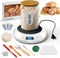 Sourdough Starter Warmer Set 9-Piece Sourdough Starter Kit, Precise 1F Thermostat (70-120F),