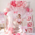 Pink Bow Birthday Decorations Girls Just Wanna Be One First Birthday Pink White Balloon Arch Backdrop High Chair Banner