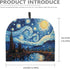 Hudotybom Starry Night Tea Cozy, Insulated Large Teapot Cover to Keep Warm, Machine Washable Kitchen Home Decorations