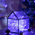 12-Pack 7 20 LED Fairy Lights Feet Battery Powered Waterproof Silver Wire Slim Copper Wire Pastel Lights for DIY