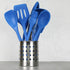 Chef Craft Premium Silicone Spaghetti Fork, 11.5 Inch in Blue for Cooking