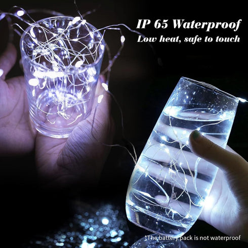 6 Pack 7ft 20 8 ZGWJ Fairy Lights Battery Operated with Remote, LED Mini Fairy String Lights with Timer Lighting Modes