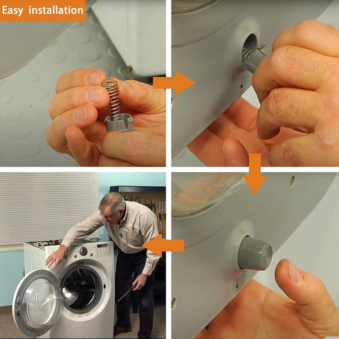 2024 Upgraded AGM73610701 Washer Magnetic Door Plunger Replacement for LG & Kenmore Elite Washer Models.