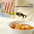 Oil and Vinegar Dispenser Set with Caddy, Glass Bottle Seasoning Dispenser, Oil Spouts, Funnel, Brush Kit