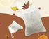 20 Pcs Muslin Drawstring Bags, Natural Unbleached Cotton Straining Herbs Cheesecloth Bags for Coffee Tea Brew, Soup