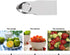 DOITOOL 3pcs Stainless Steel Fruit Removal Tools - Strawberry and Pineapple Peeler for Easy Kitchen Cleaning