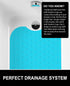39x16 inch OTHWAY No Suction Cup Bath Mat: Extra Long BathmatPerfect for Refinished or Ordinary Bath TubsMade of Nature