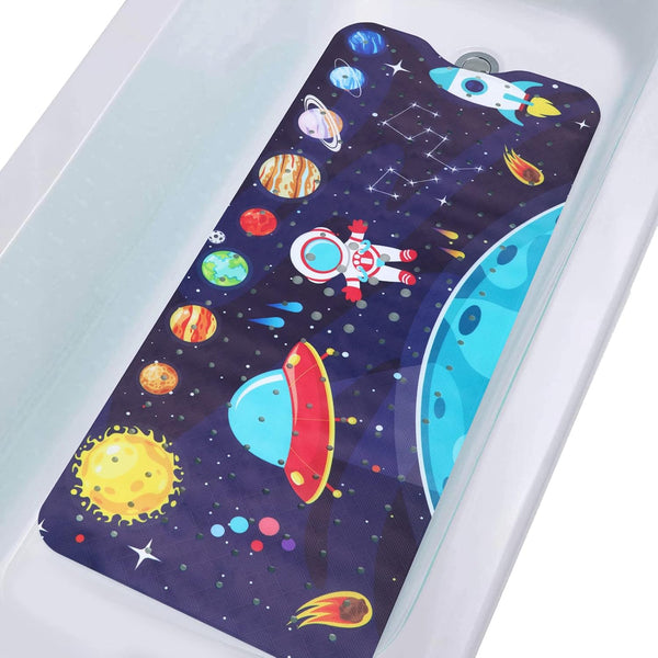 Tubozadi Bathtub Mat Kids Baby Non Slip Shower Mat 40X16 Inch Extra Long