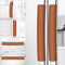 Refrigerator Door Handle Covers - 6PCS Leather Kitchen Appliance Handle Covers, Keep Fridge, Microwave, Oven Clean