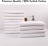 12 Pack Set, 100% 12"x12" Classic Turkish Towels CTT - Premium Washcloths Turkish Cotton, Highly Absorbent & Quick Dry