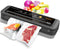 MegaWise Vacuum Sealer Machine, 80kPa Suction Power, Compact One-Touch Automatic Food Sealer with Bags Included