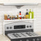 Stove Top Shelf for Curved Stove, Expand 27 to 33 Inch Spice