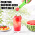 Premium 3 in 1 Watermelon Cutter Slicer Tool - Foldable Stainless Steel Fruit Cutter for Kitchen Gadgets