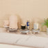 VIVIRBIEN 3PCS Wood Risers for Decor Mini Wooden Stool Display Stand with Removable Feet Farmhouse Rustic Decor Risers