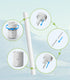 10 Pieces Humidifier Cotton Sticks Filter Replacement, Refill Wicks for Portable Personal Humidifier