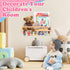 Book Floating Shelf for Toniebox Organizer Storage Floating Shelves, Floating Book Shelves for Wall Compatible