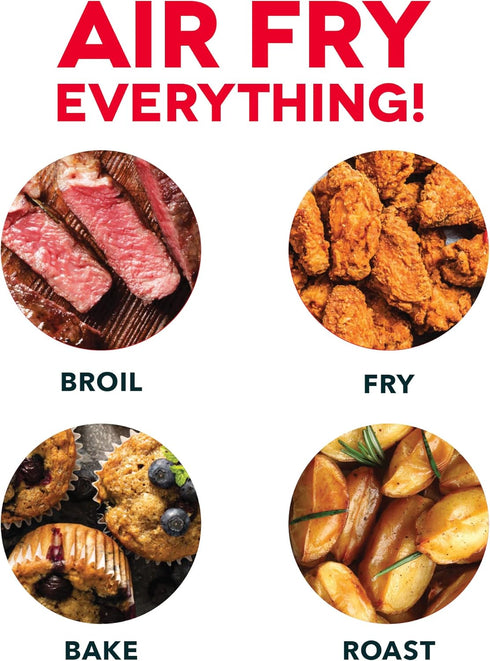 Dash Air Fryer Recipe Book, Over 70 Easy Guides for Healthier & Delicious Meals, Snacks & Desserts Cookbook