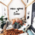 Huray Rayho Once Upon a Time Wood Sign - Nursery Wall Decor for Family Bookshelf, Baby Shower Gift