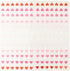Sparkle and Bash 100-Pack Valentine’s Day Napkins - 5 x 5-Inch Folded Pink Paper - 3-Ply Soft Absorbent