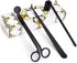 3 in 1 Candle Accessory Set - Candle Care Kit with Wick Trimmer, Wick Dipper, Gift Packaging (Black)