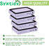 4 Pack HEPA Vacuum Filters - Compatible with Kenmore EF-2, 86880, 20-86880, 40320, 610445