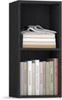 VASAGLE Custos Collection - Bookshelf, 2-Tier Bookcase, Book Shelf, Open Storage Shelf,