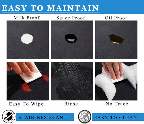 Dark Gray Coffee Mat for Countertops, Absorbent Rubber Mat for Coffee Bar Accessories Under Espresso Machine, 16"x24"