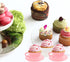 Silicone Muffin Cups for Baking, 16 Pcs Teacup Cupcake Liners, Reusable Muffin Liners, White