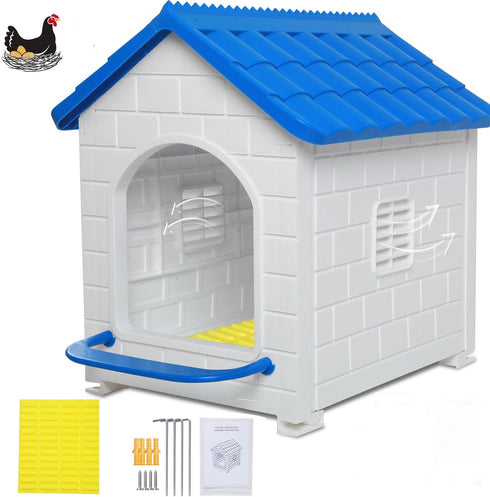 Chicken Nesting Box, 100% Waterproof Hens Nesting Box for Laying Eggs for