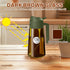 2Pcs 16oz/470ml 2 1 YARRAMATE Dark Brown Oil Sprayer for Cooking with Stickers, Food-grade Premium in Olive Oil