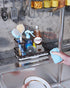 Consumest Kitchen Sink Caddy, Sponge Holder with Removable Drip Tray, 304 Stainless Steel - Bronze, Countertop Dish Soap