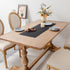 36 Inches 13x36 Inchs Small Solid Black Farmhouse Scalloped Table Runner Washable Polyester Cute Everyday Decorative