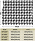 Perinsto 50"X40" Houndstooth Pattern Throw Blanket Ultra Soft Warm All Season Decorative Fleece Blankets for Bed Chair