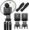 Universal Pot Lid Holder, 2 Pack Self Adhesive Organizer, Command Cord Bundlers for Kitchen Appliances