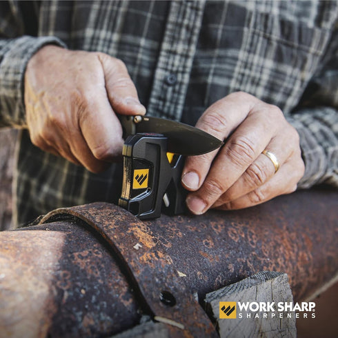 Work Sharp Portable Knife Sharpener, WSEDCPVT EDC, Black