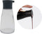 Excelity Cruet Dispenser Set for Olive Oil, Vinegar, Soy Sauce with Elegant Glass Bottle for Kitchen Cooking.