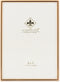 Lawrence Frames 5" W x 7" H Simply Gold Metal Picture Frame, 670057