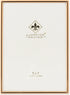 Lawrence Frames 5" W x 7" H Simply Gold Metal Picture Frame, 670057